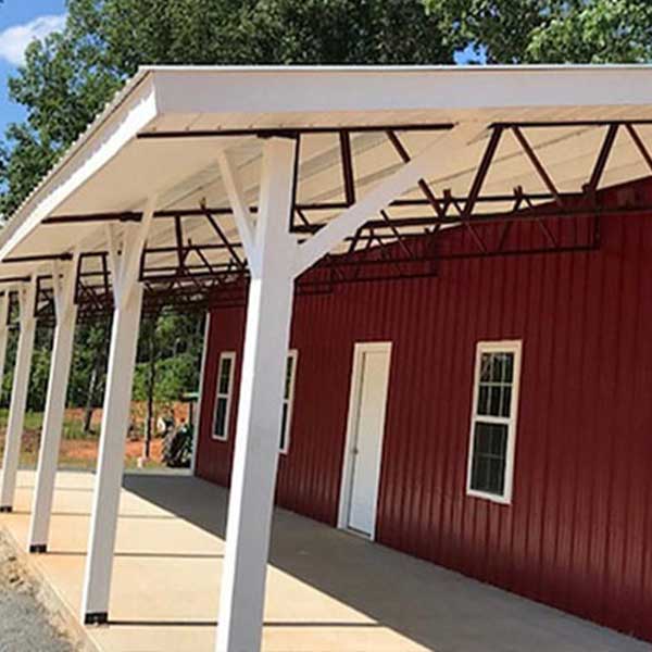 Pole Barns and Pole Buildings in Florida - Available Lean To Options.