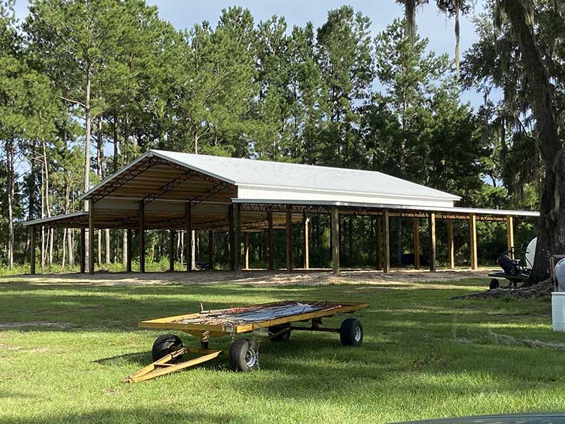 Pole Barn Made in USA.