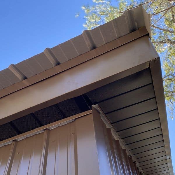 Pole Barns and Pole Buildings in Florida - Available Soffit Options.