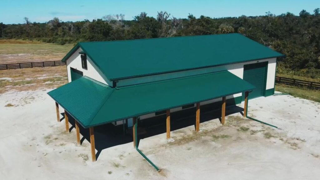 Legacy Builders 42 by 70 barndominium project example